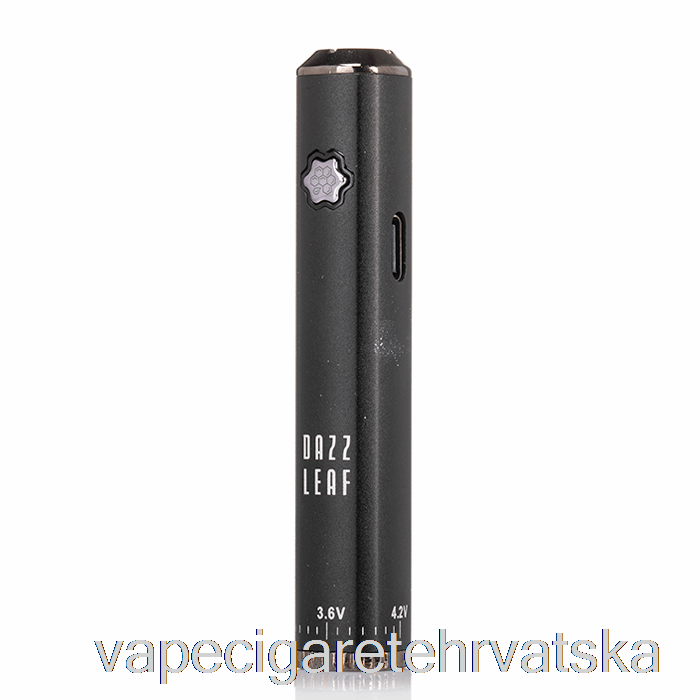 Vape Hrvatska Dazzleaf Squarii Bottom Twist 510 Baterija Crna